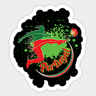 super Splash Fußballer für Portugal Sticker